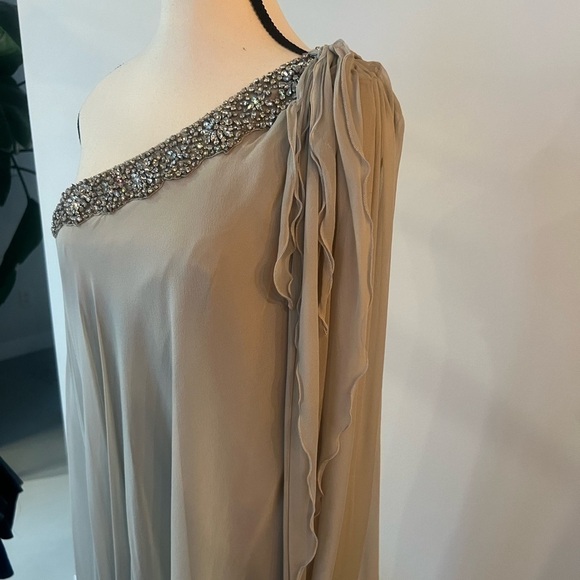 Ricki Freeman for Teri John Grey & Silver Dress - Picture 16 of 17